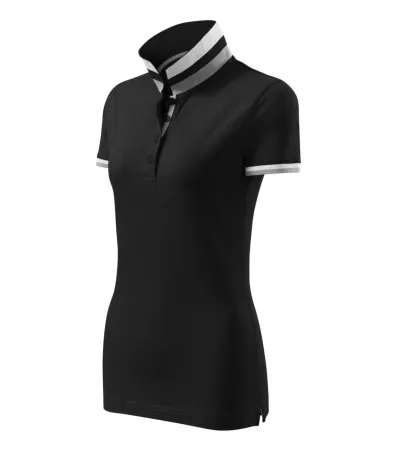 Polokošile dámská Collar Up 257 - XL - černá