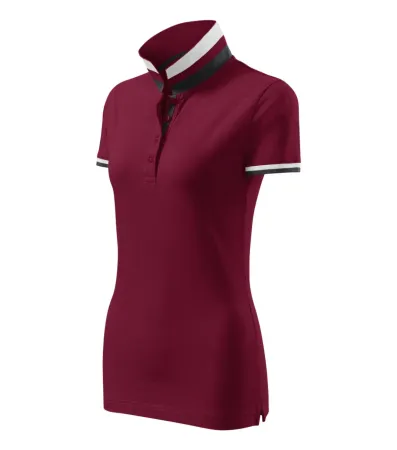 Polokošile dámská Collar Up 257 - XS - garnet