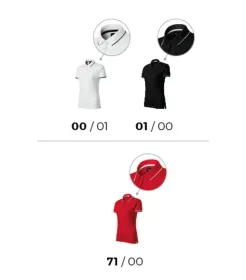 Polokošile dámská Perfection plain 253 - XL - formula red