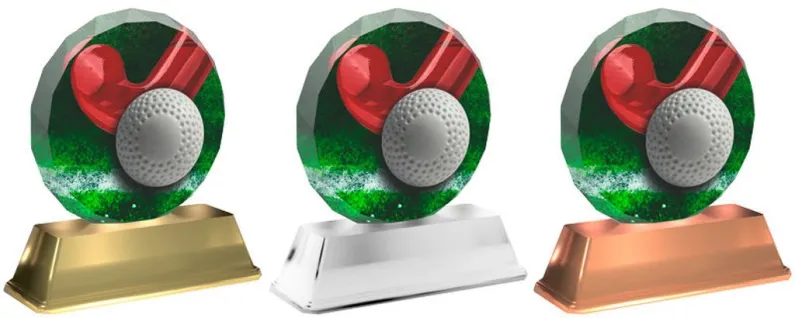 Akrylátová trofej ACE0003M21 Barva: bronz