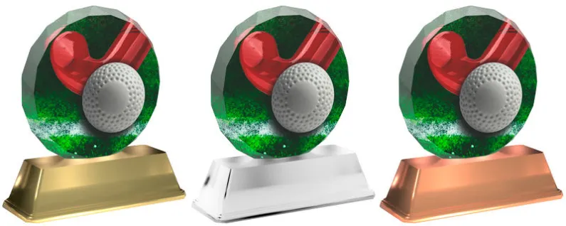 Akrylátová trofej ACE0003M21 Barva: bronz