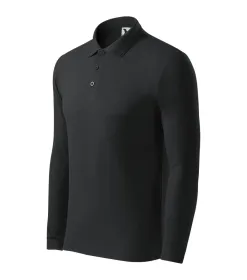Polokošile pánská Pique Polo LS 221 - 2XL - ebony gray