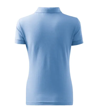 Polokošile dámská Cotton Heavy 216 - S - nebesky modrá