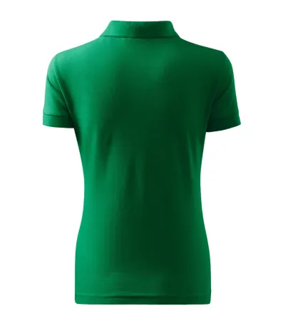 Polokošile dámská Cotton Heavy 216 - XL - středně zelená