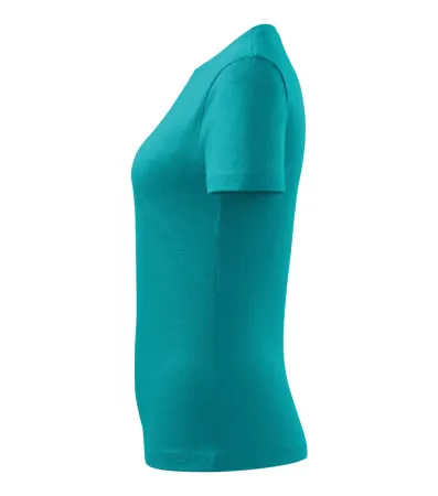 Tričko dámské Basic 134 - M - emerald