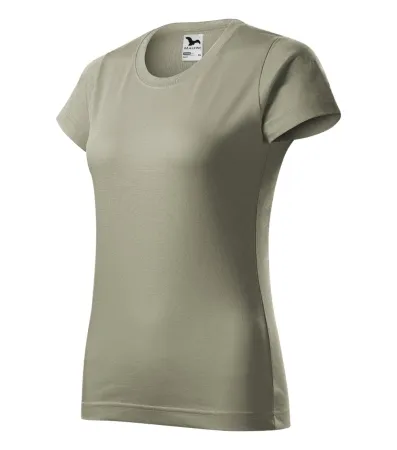 Tričko dámské Basic 134 - L - světlá khaki