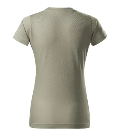 Tričko dámské Basic 134 - L - světlá khaki
