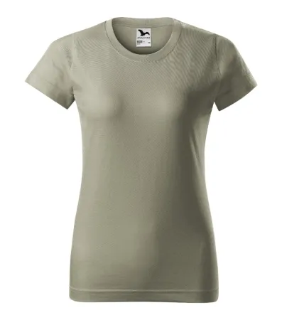 Tričko dámské Basic 134 - L - světlá khaki