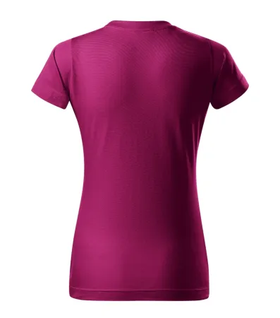 Tričko dámské Basic 134 - L - fuchsia red