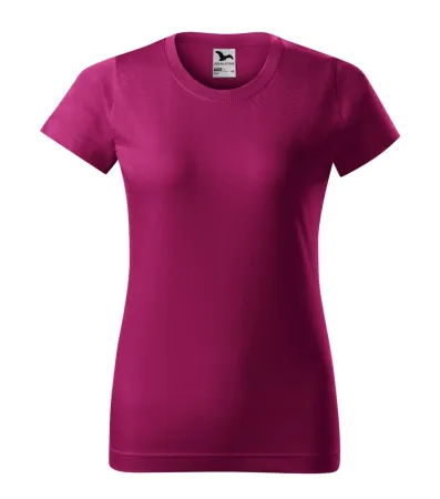 Tričko dámské Basic 134 - L - fuchsia red