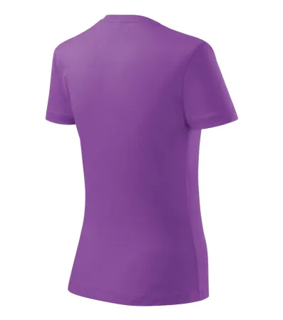 Tričko dámské Basic 134 - M - fialová