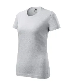 Tričko dámské Classic New 133 - XS - světle šedý melír