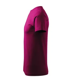 Tričko pánské Basic 129 - 3XL - fuchsia red