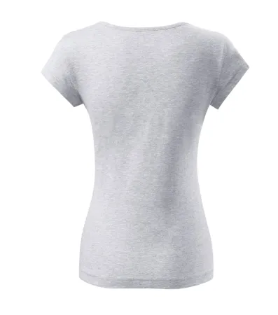 Tričko dámské Pure 122 - XL - světle šedý melír