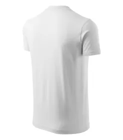 Tričko unisex V-neck 102 - XL - bílá