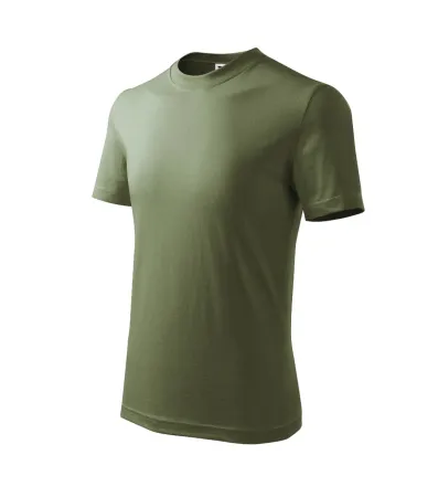 Tričko dětské Basic 138 - 110 cm/4 roky - khaki