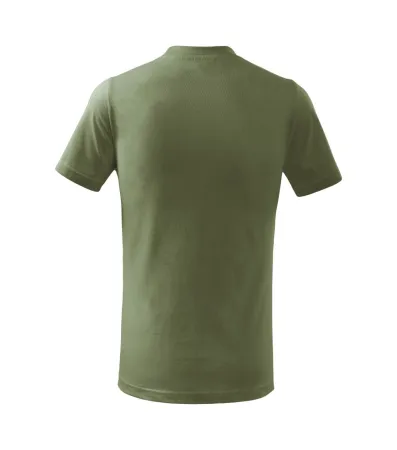 Tričko dětské Basic 138 - 110 cm/4 roky - khaki