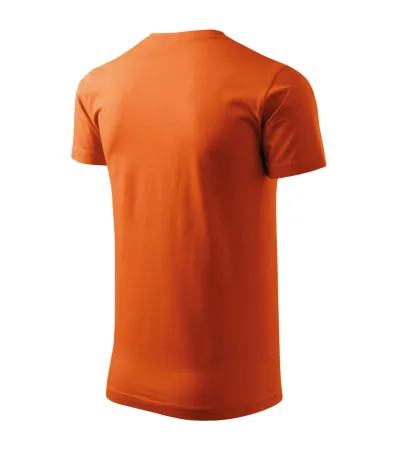Tričko unisex Heavy New 137 - M - oranžová
