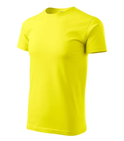 Tričko unisex Heavy New 137 - M - citronová