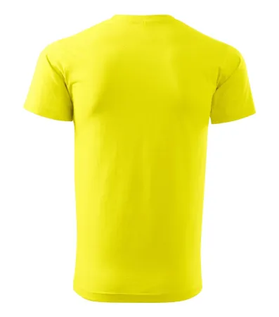 Tričko unisex Heavy New 137 - M - citronová