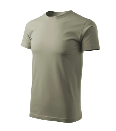 Tričko unisex Heavy New 137 - M - světlá khaki