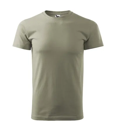 Tričko unisex Heavy New 137 - M - světlá khaki