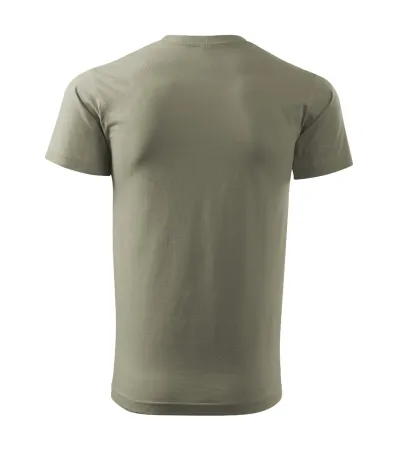 Tričko unisex Heavy New 137 - M - světlá khaki