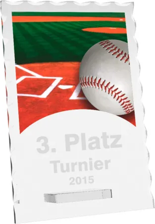 Skleněná trofej CR4244M13 Výška cm: 15