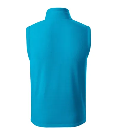 Fleece vesta unisex Exit 525 - S - tyrkysová