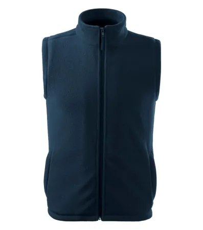 Fleece vesta unisex Next 518 - M - námořní modrá