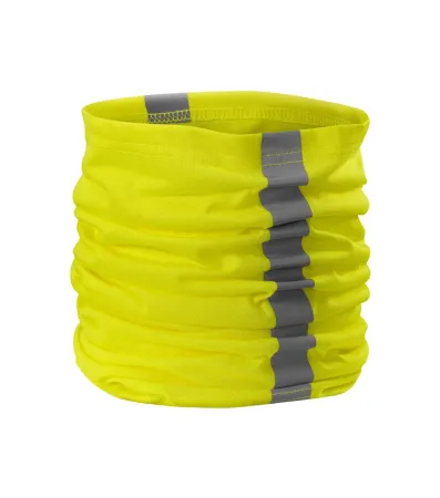 Šátek unisex HV Twister 3V8 - uni - fluorescenční žlutá