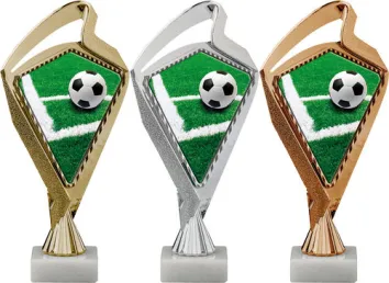 Plaketa PL0050M18 | Fotbal Barva: stříbro