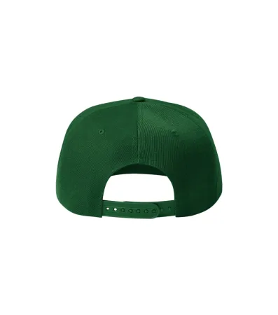 Čepice unisex Rap 5P 301 - nastavitelná - lahvově zelená