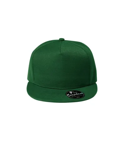 Čepice unisex Rap 5P 301 - nastavitelná - lahvově zelená