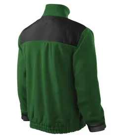 Fleece unisex Jacket Hi-Q 506 - 3XL - lahvově zelená