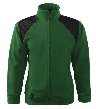 Fleece unisex Jacket Hi-Q 506 - 3XL - lahvově zelená