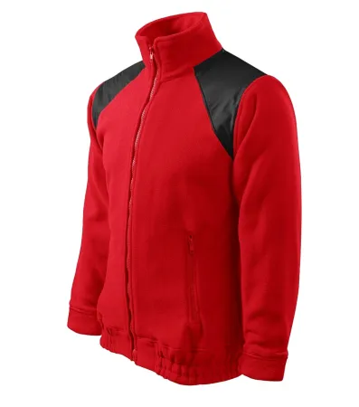 Fleece unisex Jacket Hi-Q 506 - S - červená
