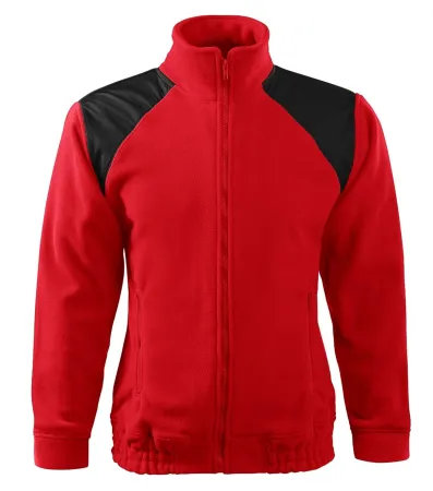 Fleece unisex Jacket Hi-Q 506 - S - červená