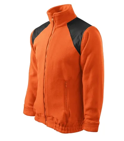 Fleece unisex Jacket Hi-Q 506 - S - oranžová