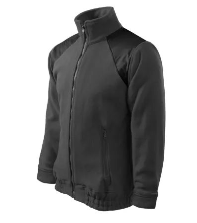 Fleece unisex Jacket Hi-Q 506 - S - ocelově šedá