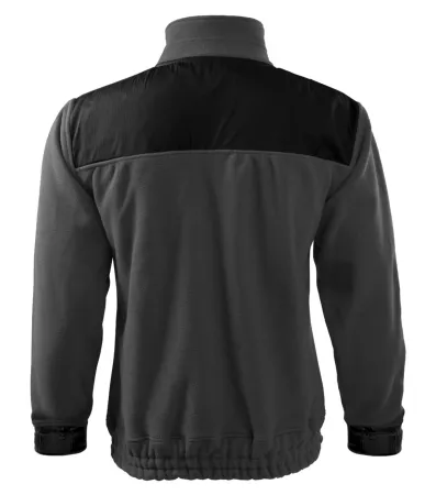 Fleece unisex Jacket Hi-Q 506 - S - ocelově šedá