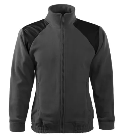 Fleece unisex Jacket Hi-Q 506 - S - ocelově šedá