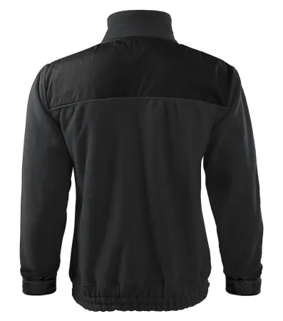 Fleece unisex Jacket Hi-Q 506 - M - ebony gray