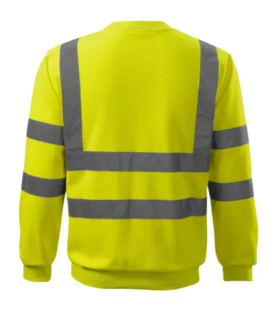 Mikina unisex HV Essential 4V6 - 2XL - fluorescenční žlutá