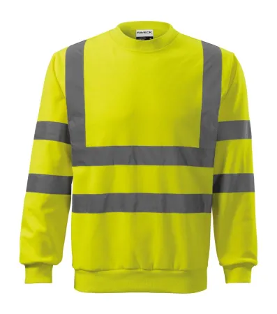 Mikina unisex HV Essential 4V6 - 2XL - fluorescenční žlutá