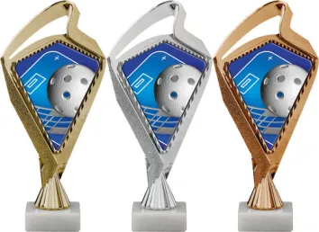 Plaketa PL0050M27 | Florbal Barva: bronz