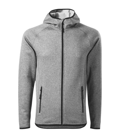 Stretch fleece pánský Direct 417 - M - tmavě šedý melír