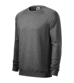 Mikina pánská Merger 415 - S - černý melír