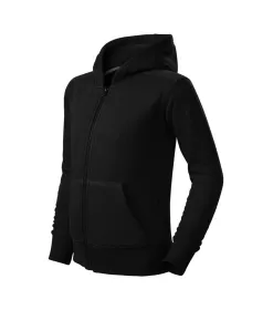 Mikina dětská Trendy Zipper 412 - 122 cm/6 let - černá