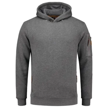 Mikina pánská Premium Hooded Sweater T42 - 4XL - stone melange